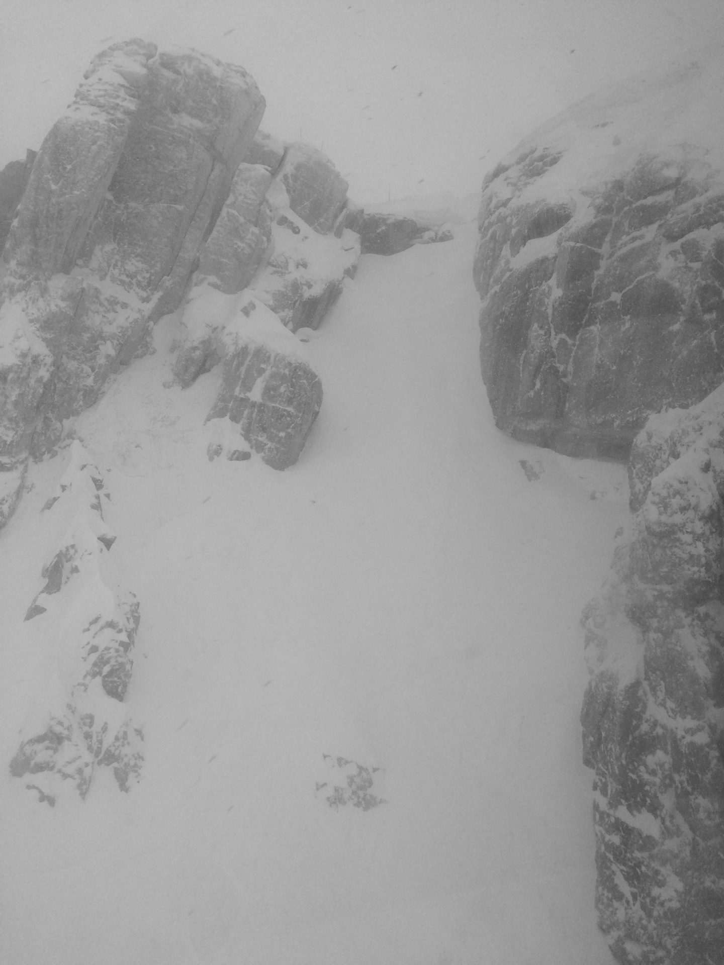 Corbet’s Couloir from Jackson Hole’s Tram